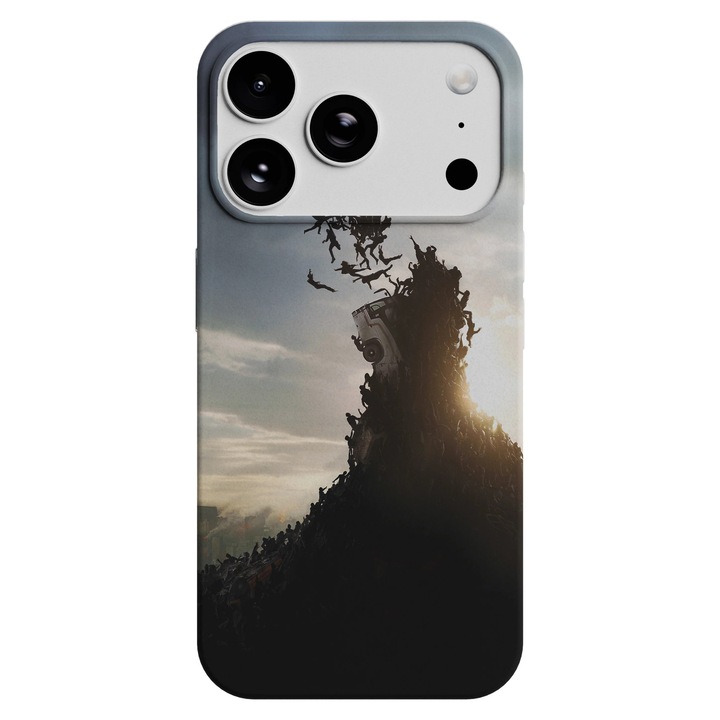 Husă telefon Viceversa World War Z, silicon, 2mm, pentru Apple iPhone 17 Pro Max, protecție completă