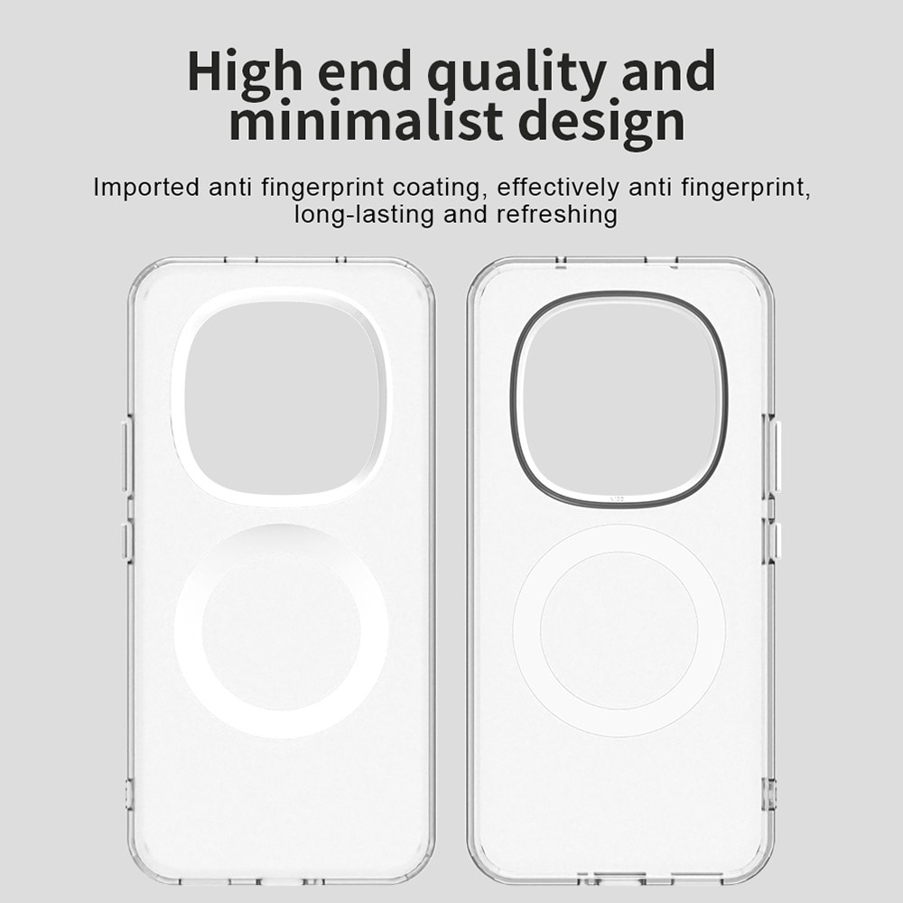Husa premium pentru Xiaomi Redmi Note 15 Pro+ Plus 5G VivaShell Fusion compatibila MagSafe, Anti-Shock - Protectie Avansata Display & Camera - Design Slim si Elegant - alb