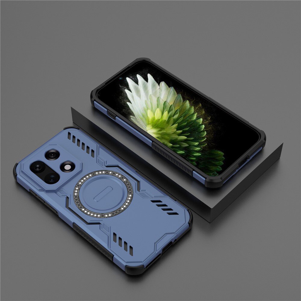 Husă pentru OnePlus 15, SKYDDAR INNOVATION, ArmorMag, Albastră, set cu sticker