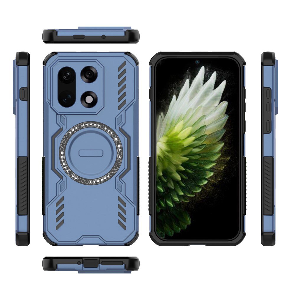 Husă pentru OnePlus 15, SKYDDAR INNOVATION, ArmorMag, Albastră, set cu sticker