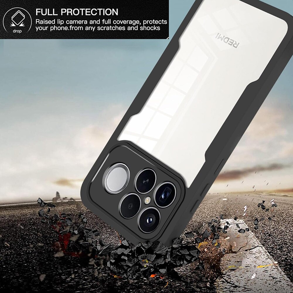 Husa pentru Xiaomi Poco F8 Ultra + Folie - Techsuit ColorVerse 360 Series - Black