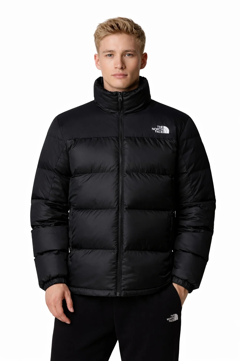 The North Face, Geaca cu umplutura de puf Himalayan, Negru, L