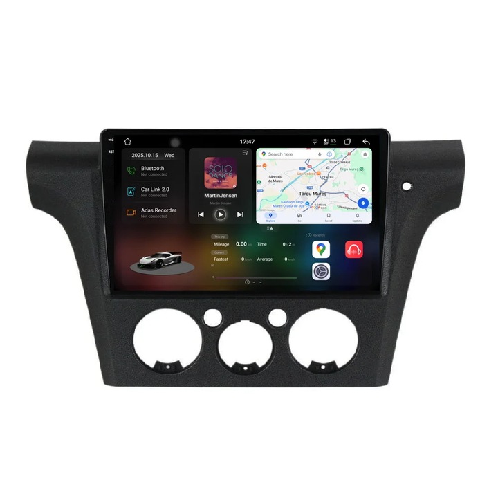 Navigatie Dedicata Mitsubishi Outlander (2001-2005), 2K, 12Gb Ram, 256Gb Stocare, Carplay