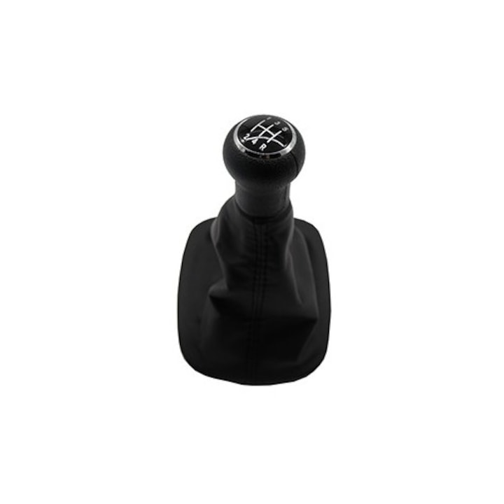 Manșon schimbător viteze DPA pentru VW Passat B5 1997-2000, 5 viteze, negru