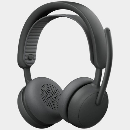 Casti PC Logitech Zone wireless 2 ES, Negru