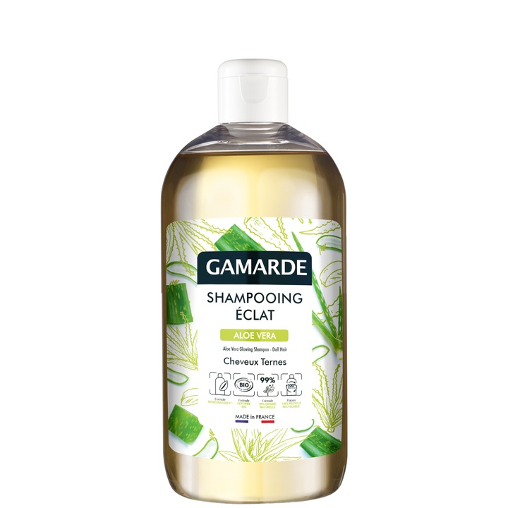 Sampon natural pentru stralucire Gamarde, 500 ml