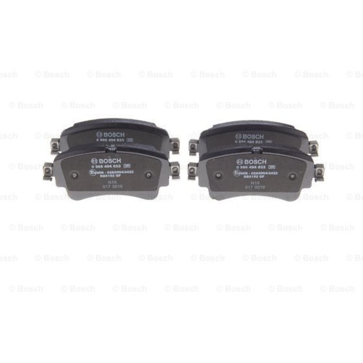 Fékbetét készlet, tárcsafék BOSCH 0 986 494 855