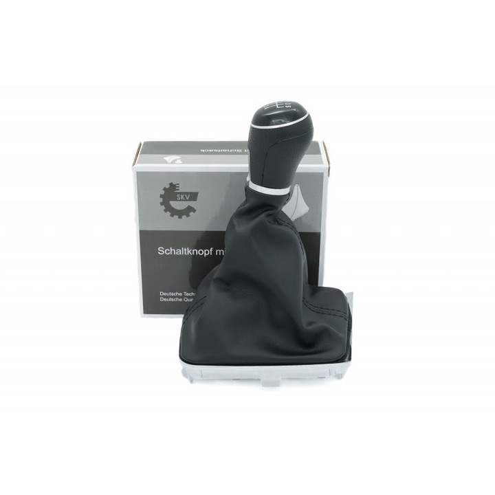 Buton schimbator de viteze, ESEN SKV, negru/crom, 5G0711113A