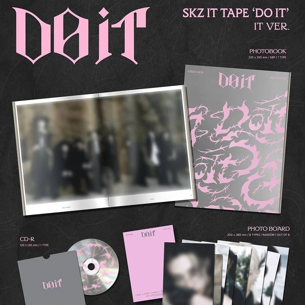 Albumul STRAY KIDS - [DO IT] SKZ IT TAPE IT Version - eMAG.ro