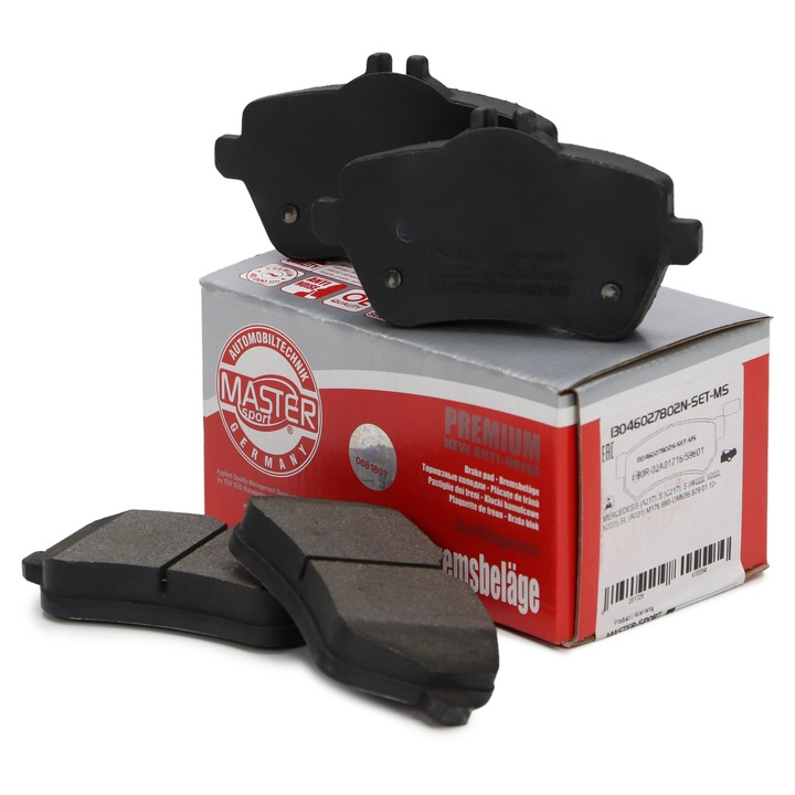 Fékbetét hátsó, Master-Sport, MERCEDES-BENZ S (W222, V222, X222, C217, A217), SL (R231) modellekhez