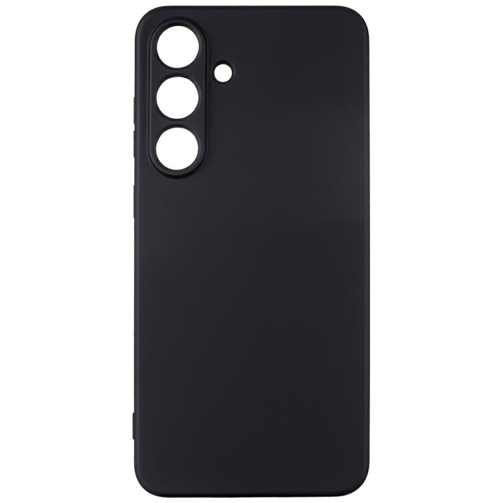 Калъф Beline Silicone Case, съвместим със Samsung Galaxy S25 FE, Черен