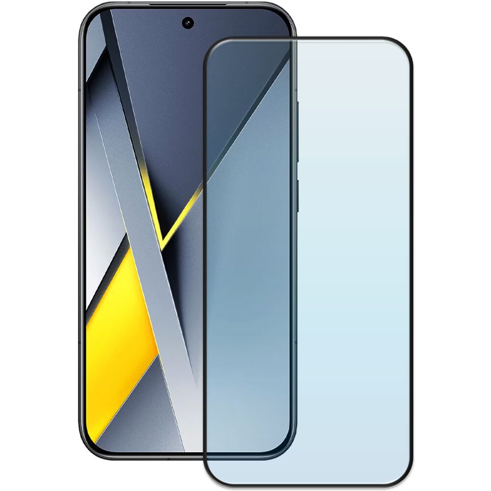 Folie din sticla securizata pentru Xiaomi Poco F8 Pro, HAMSTERBOX Glass Shield, Protectie completa ecran, Full face, Aplicare rapida, Case Friendly, Transparenta
