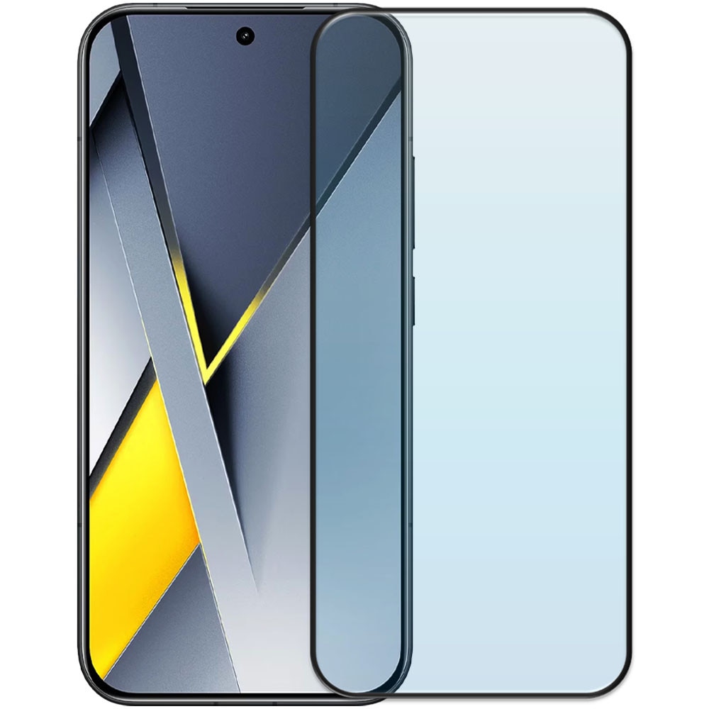 Folie din sticla securizata pentru Xiaomi Poco F8 Pro, HAMSTERBOX Glass Shield, Protectie completa ecran, Full face, Aplicare rapida, Case Friendly, Transparenta