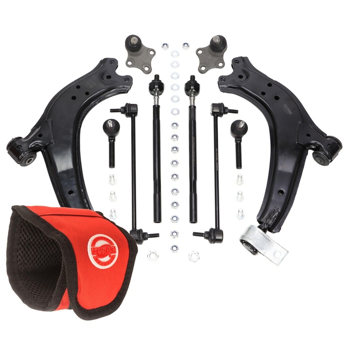 Felfüggesztés készlet Master-Sport, lengéscsillapító, rögzítő, többszínű, 37169/3-KIT-MS