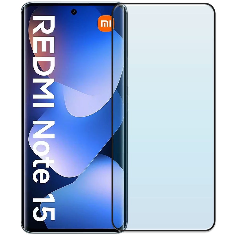 Folie din sticla securizata pentru Xiaomi Redmi Note 15 (4G), HAMSTERBOX Glass Shield, Protectie completa ecran, Full face, Aplicare rapida, Case Friendly, Transparenta