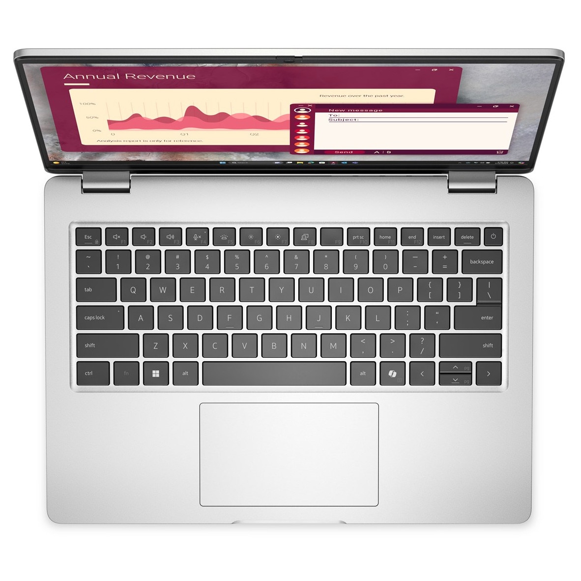 Laptop DELL Pro 14, 14" Full HD+, Intel® Core™ Ultra 7 265U pana la 5.3 GHz, 16 GB RAM DDR5, 512 GB SSD, Intel Graphics, Windows 11 Pro, Platinum 512 GB
