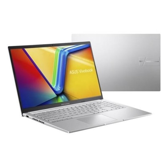 Laptop ASUS Vivobook 15, 15.6" Full HD, Intel® Core™ i5 13420H pana la 4.6 GHz, 16 GB RAM DDR4, 512 GB SSD, Intel® UHD Graphics, Free Dos, Cool Silver 512 GB