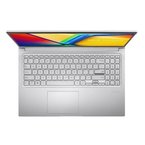 Laptop ASUS Vivobook 15, 15.6" Full HD, Intel® Core™ i5 13420H pana la 4.6 GHz, 16 GB RAM DDR4, 512 GB SSD, Intel® UHD Graphics, Free Dos, Cool Silver 512 GB