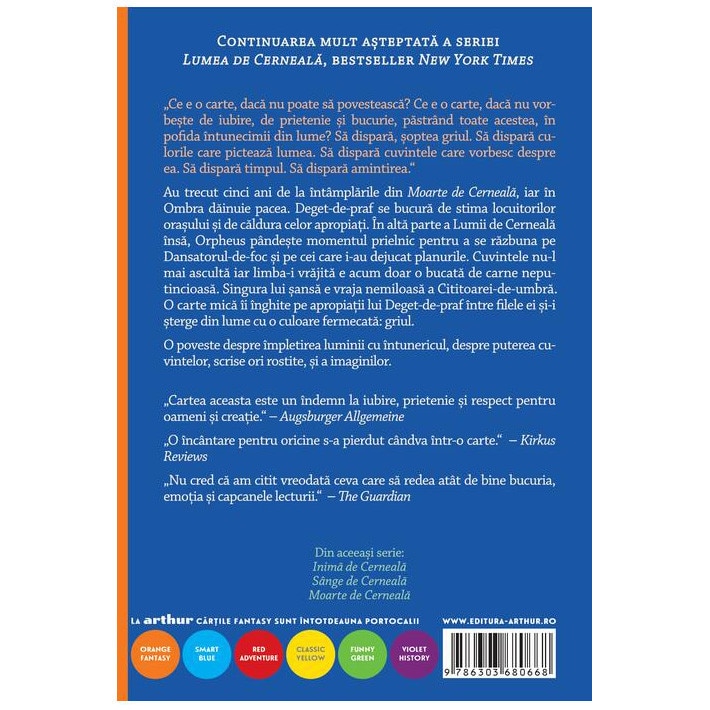 Lumea de cerneala 4: Culoarea razbunarii, Cornelia Funke - eMAG.ro