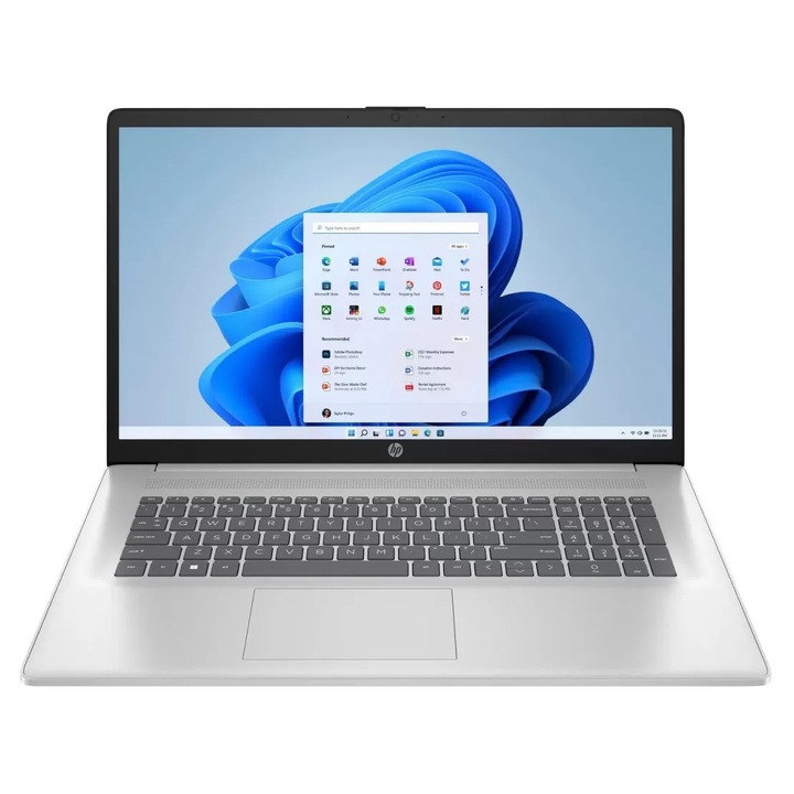 Laptop HP 17-cp3002nw Ryzen 7 7730U 17.3inch FHD 16GB 1TB Windows 11 Home Argintiu
