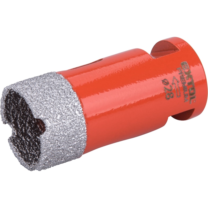 Burghiu diamantat 28mm, EXTOL PREMIUM, 8802984, filet M14