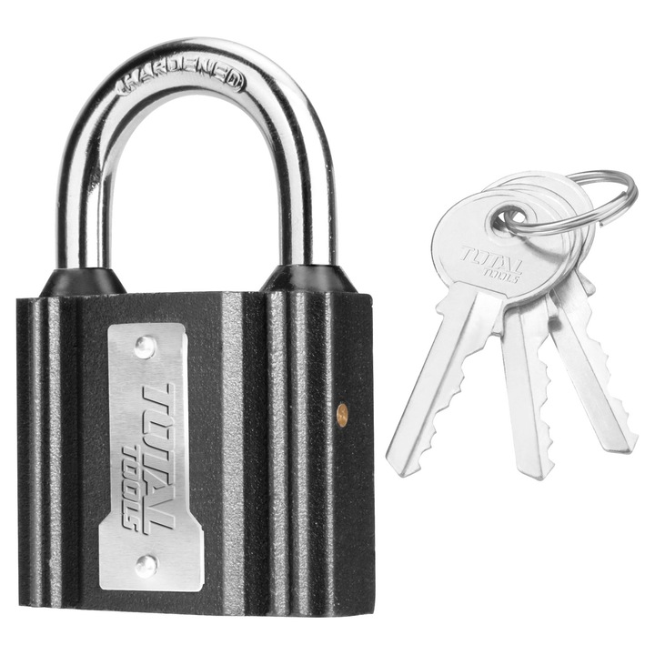 Lacat din fier, TOTAL, TLK31321, 32 mm, 3 chei