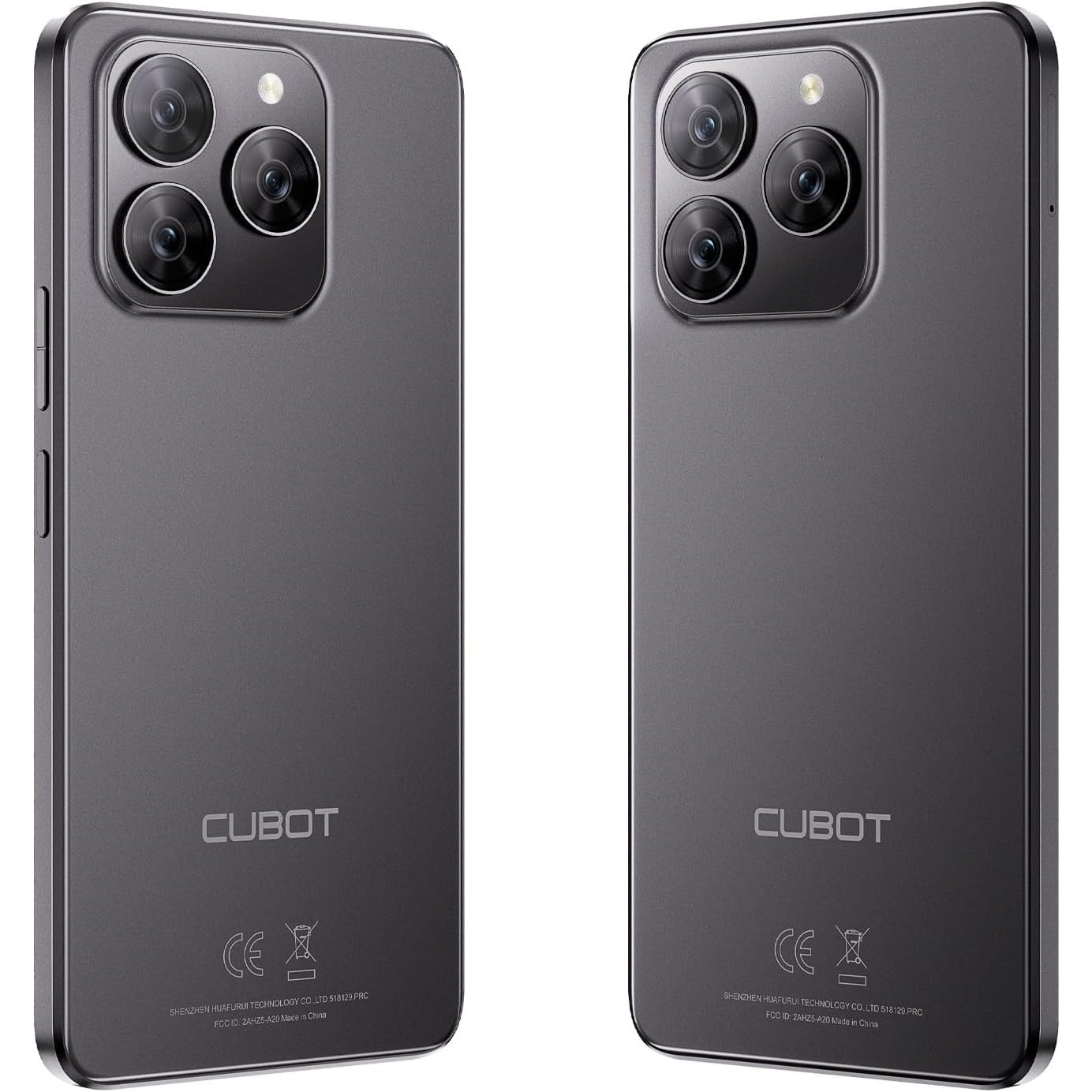 Telefon mobil CUBOT Note60, Android 15 16GB RAM + 128GB ROM, camera 48MP, display 7,2'', baterie 7000mAh, Dual SIM 4G, impermeabil IP68/IP69K, Negru