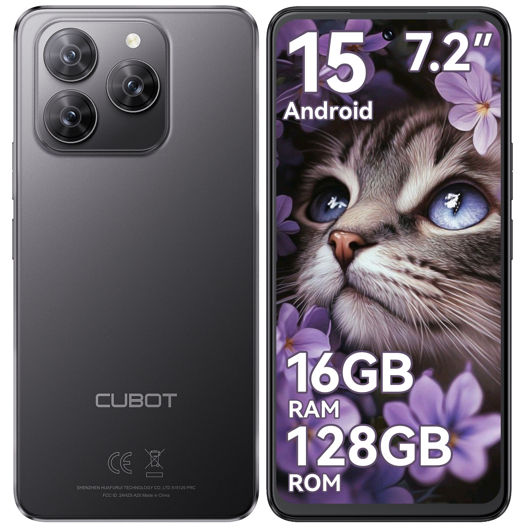 OUKITEL C57 Pro 128GB/16GB 本体 OUKITEL C57 Pro SIM-Free & Unlocked Mobile Phones, 16GB+128GB/1TB