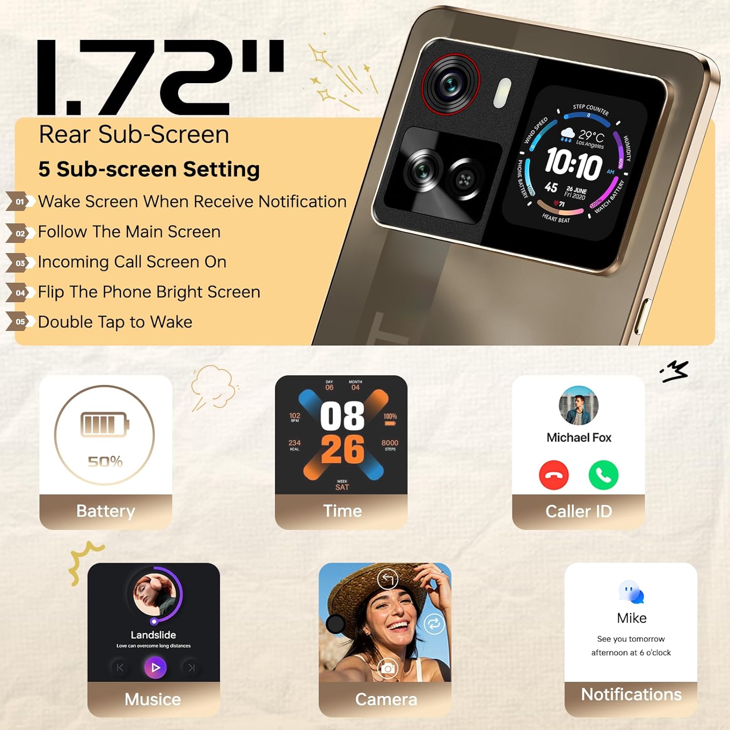 Telefon mobil CUBOT X100, Android 15 16GB RAM + 256GB ROM, camera 64MP, display 6,88'', baterie 5100mAh, Dual SIM 5G, impermeabil IP68/IP69K, Negru