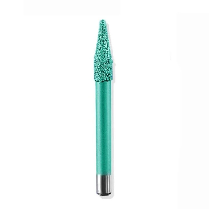 Bit frezare CNC in piatra, conic, d6x20xD8xL60mm, sintered tapered, sinterizat