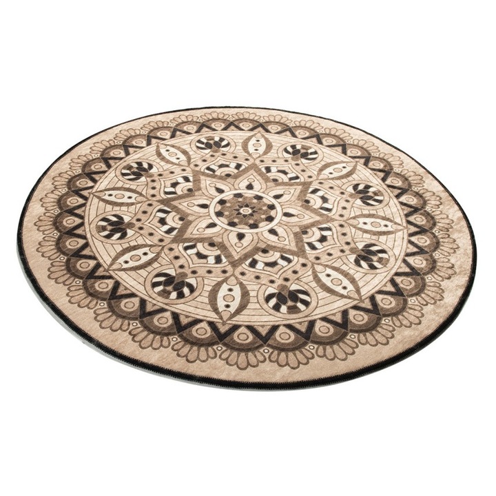 Covoraș de baie, Modern Look, antiderapant, antialergic, multicolor, 100cm