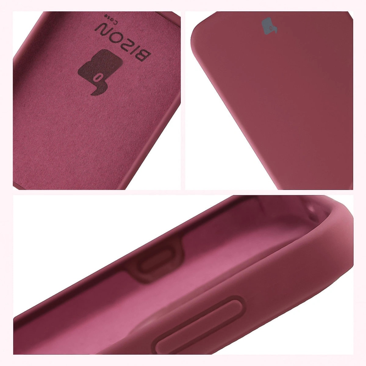 Husa, Bizon Soft Case pentru OnePlus 15, Violet Inchis