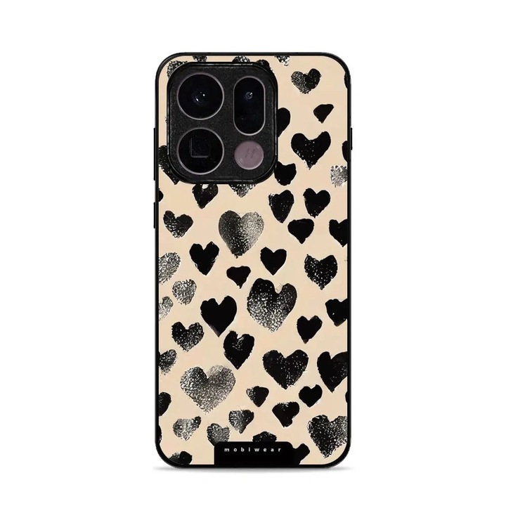 Tok, Mobiwear - Glossy Case - GA51G kompatibilis Oppo Find X9, Bézs Szerelem