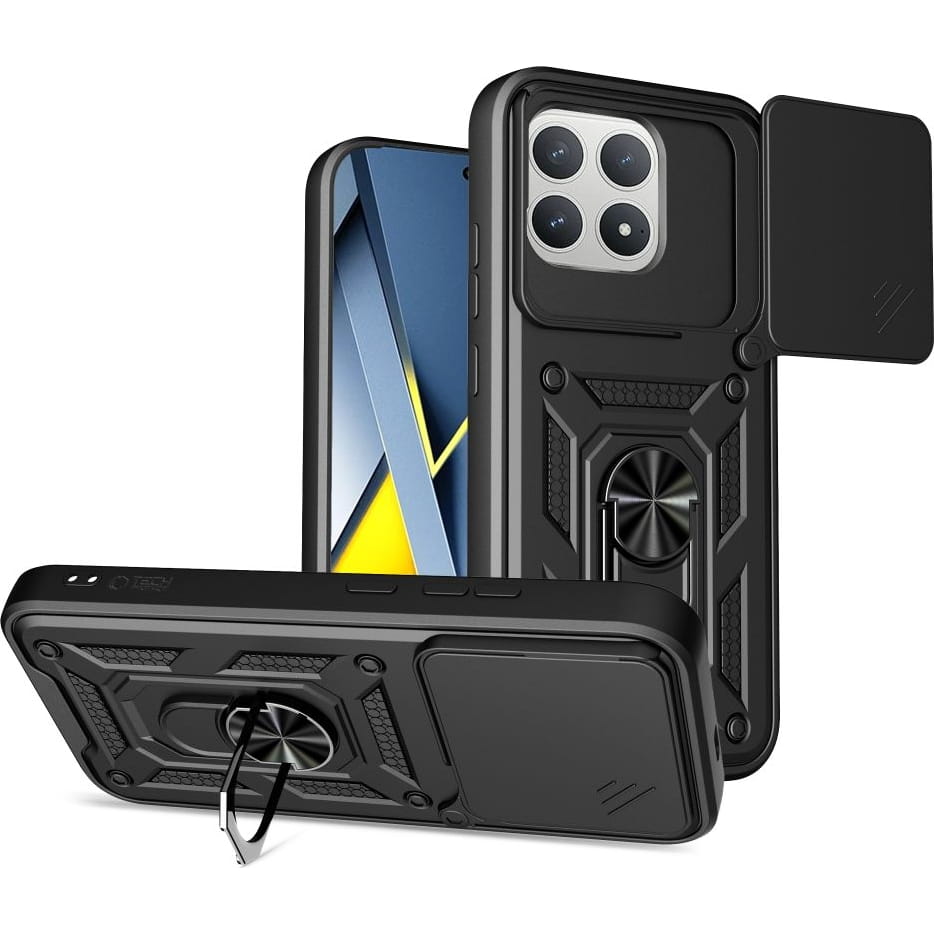 Husa, Tech-Protect Camshield Pro pentru Xiaomi POCO F8 Pro, Negru