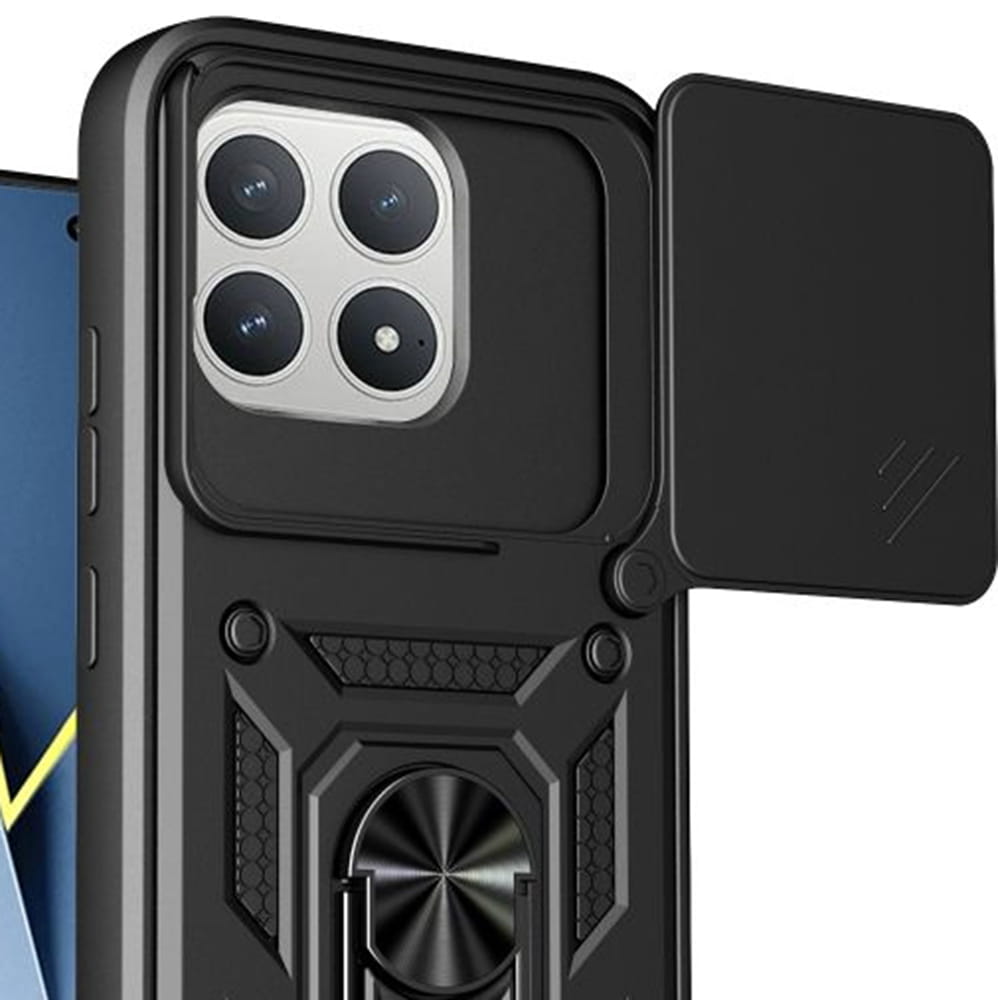 Husa, Tech-Protect Camshield Pro pentru Xiaomi POCO F8 Pro, Negru