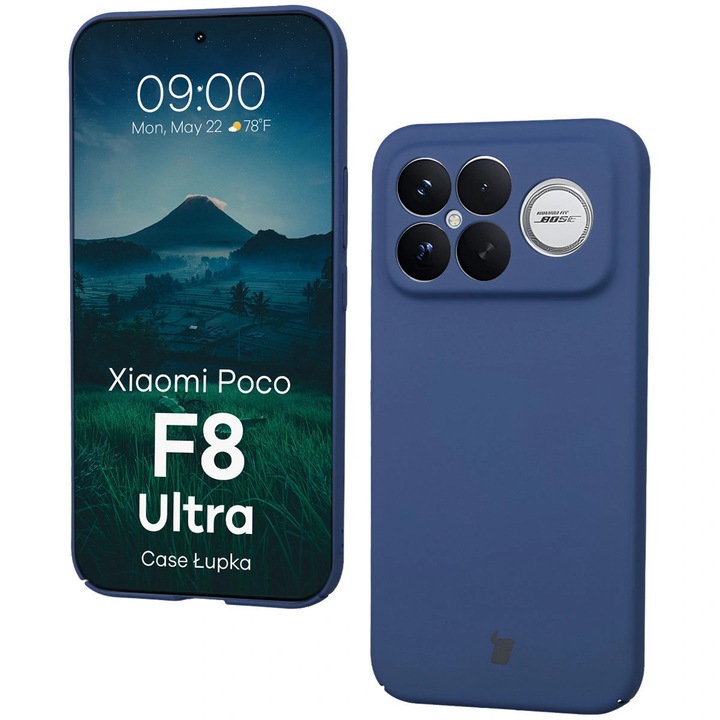 Husa, Bizon Case Lupka pentru Xiaomi POCO F8 Ultra, Albastru