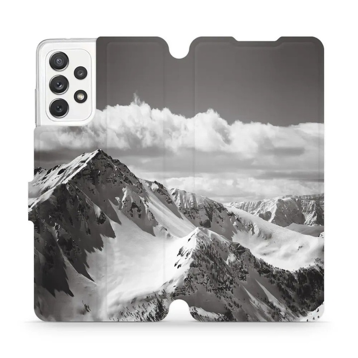 Husa, Mobiwear - Book - M152P pentru Samsung Galaxy A72 5G, Varf De Munte