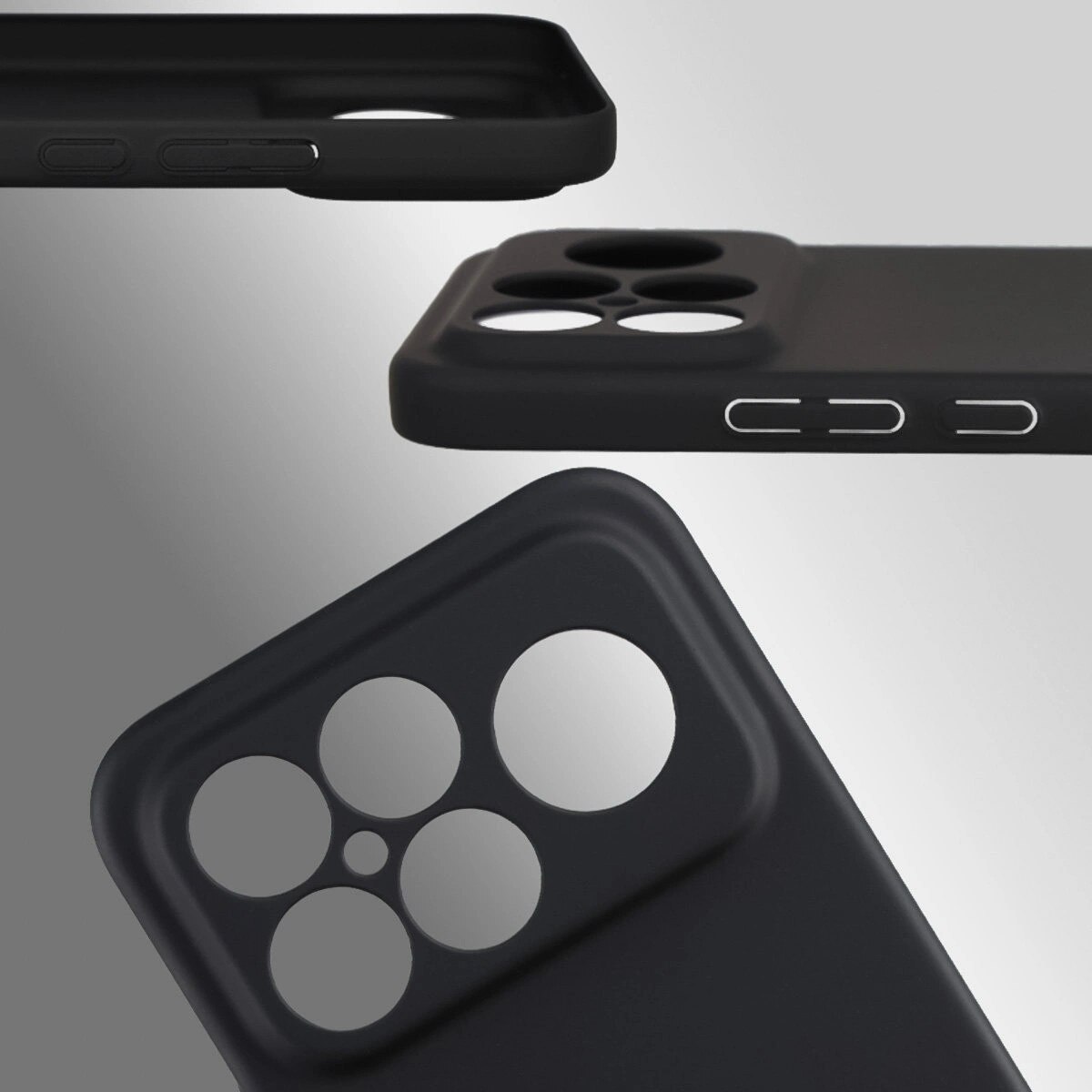 Husa, Bizon Case Lupka pentru Xiaomi POCO F8 Ultra, Negru