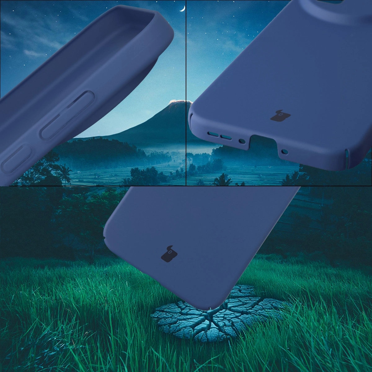 Husa, Bizon Case Lupka pentru Realme GT 8 Pro, Albastru