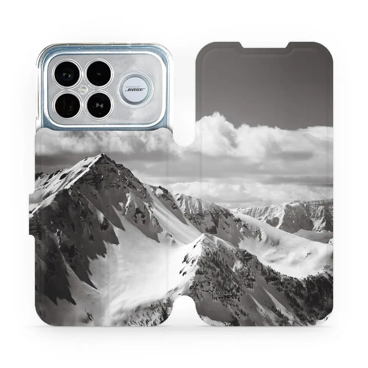 Husa, Mobiwear - Book - M152P pentru Xiaomi POCO F8 Ultra, Varf De Munte