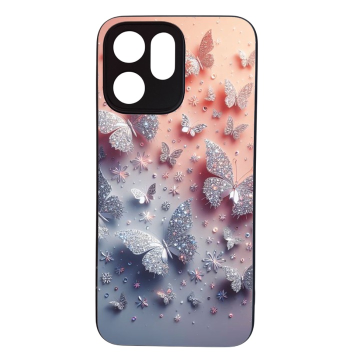 Husa Premium compatibila cu Oppo Reno 14F, 14FS, Butterfly Style