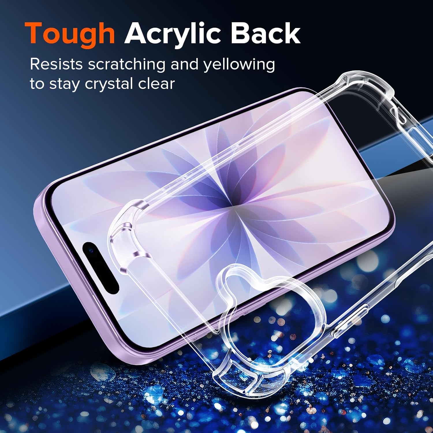 Husa de protectie compatibila cu Apple iPhone 17, Antisoc din silicon, Transparent