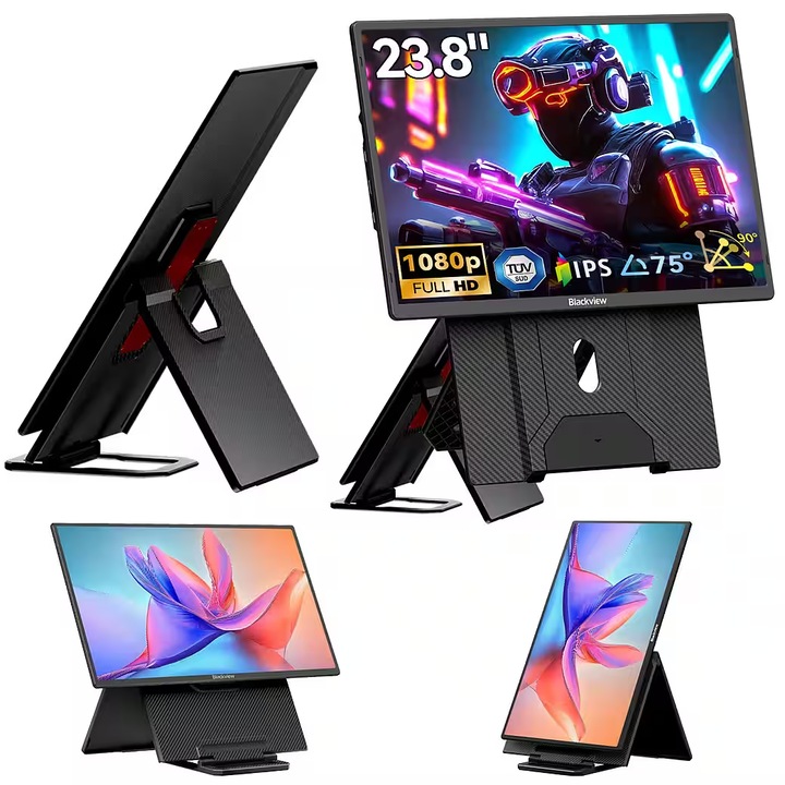 Monitor Samsung ViewFinity S8 37", 4K UHD (3840×2160), VA, 60Hz, 5ms, HDR10, USB-C (90W), RJ-45, Negru