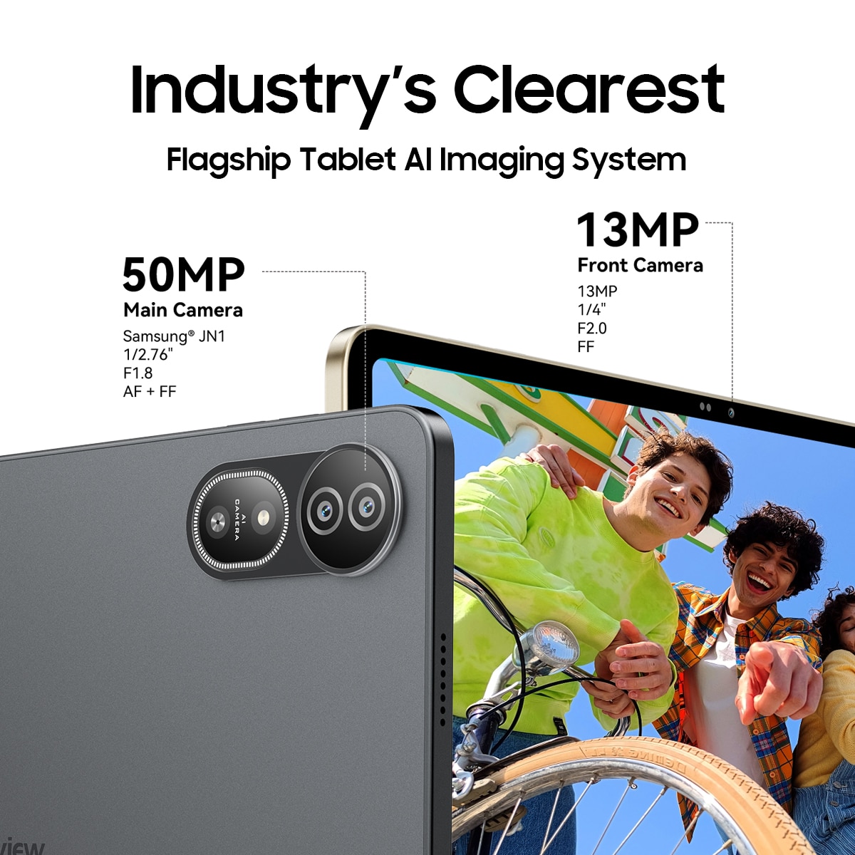 Tableta Blackview MEGA 12,12.2inch QFHD+ IPS,120Hz,5G Ai Android 16,24GB+256GB(TF 2TB),10000mAh,50MP, Cu tastatura, Dual SIMS, BT 5.3/IP69K,4 × Box Speakers, negru