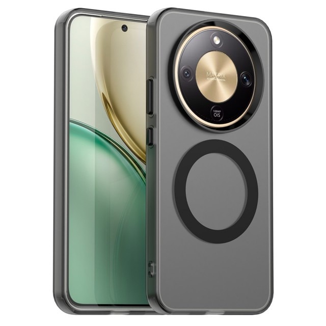 Husa Upzz® Tech Candy Pentru Honor Magic 8 Lite, Tehnologie Magsafe, Protectie La Camera si Colturi, Negru