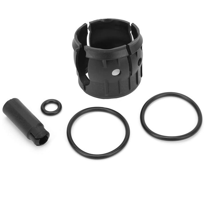 Set 3 Bushing Reparatie Schimbator Viteza pentru Opel Combo Meriva Vectra II III, Bushing de Precizie din Metal cu Design Cilindric ce Include Gauri si Sectiuni, Ideal pentru Reparatii Auto Profesionale si Mentenanta Preventiva, Negru