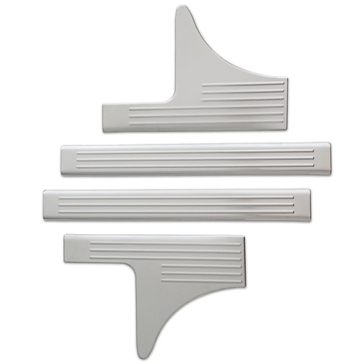 Set de 4 protectii praguri din inox pentru Dacia Duster III din 2024