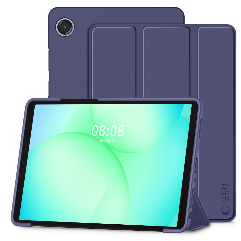 Husa Tech-Protect SmartCase compatibila cu Samsung Galaxy Tab A9 Plus / A11 Plus (X210 / X215 / X216 / X230 / X235 / X236) 11 inch, Navy Blue