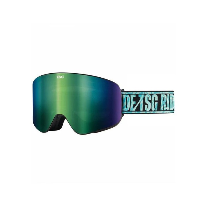 Ochelari de schi TSG Goggle Four S, blue-jungle, pentru adulti