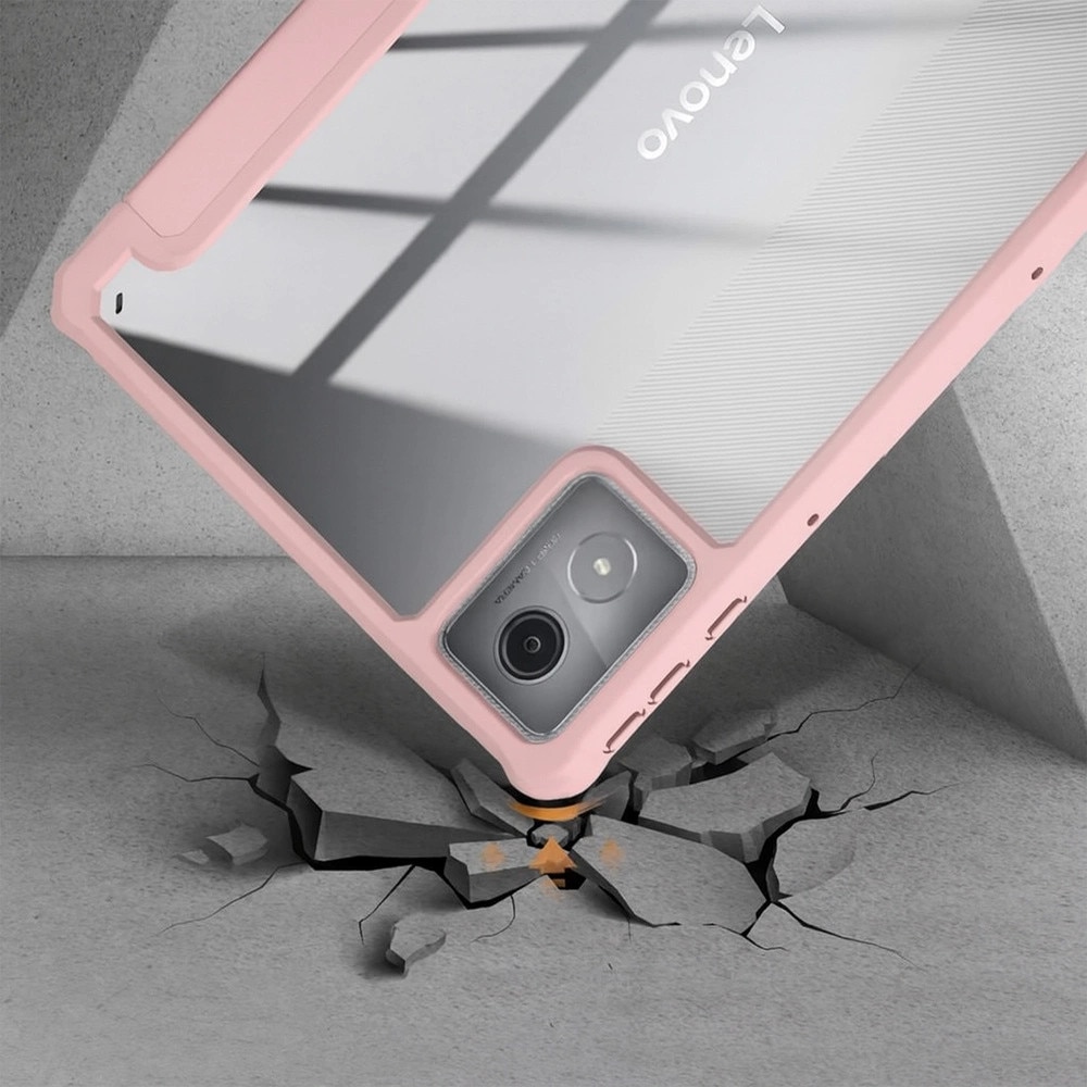 Husa pentru tableta, Strado, compatibila cu Lenovo K11 Plus TB352FU, roz, 11.45"